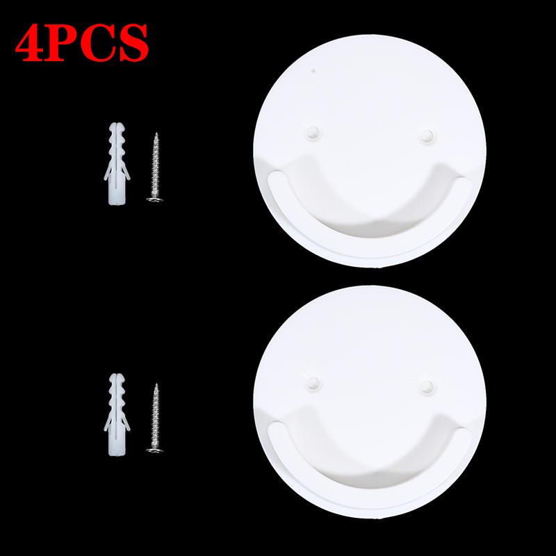 Starke Vorhangstangenhalterungen Haken Selbstklebend Verstellbar Wandvorhang Befestigungsclip Hängeregal Haken Badezimmerzubehör