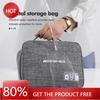 Storage Bag USB Gadget Waterproof Cable Organizer Accessories For Mercedes Benz AMG A B C E S G Class A180 CLK CLA GLE GLC W212
