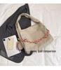 Trendy Nylon Crossbody Bag with Colorful Weaving, Large Capacity, Versatile as Tote, Shoulder, or Underarm Bag