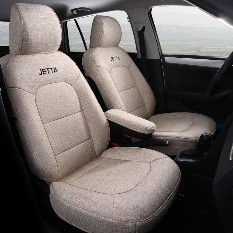 Volkswagen Jetta Five-Seater Linen Seat Cushion - All Seasons, Custom Fit