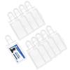 Transparent Rigid Lockable Badge Holder Vertical Horizontal Plastic Card Holder [Lot 10] ID Card Loyalty Card Phonillico®