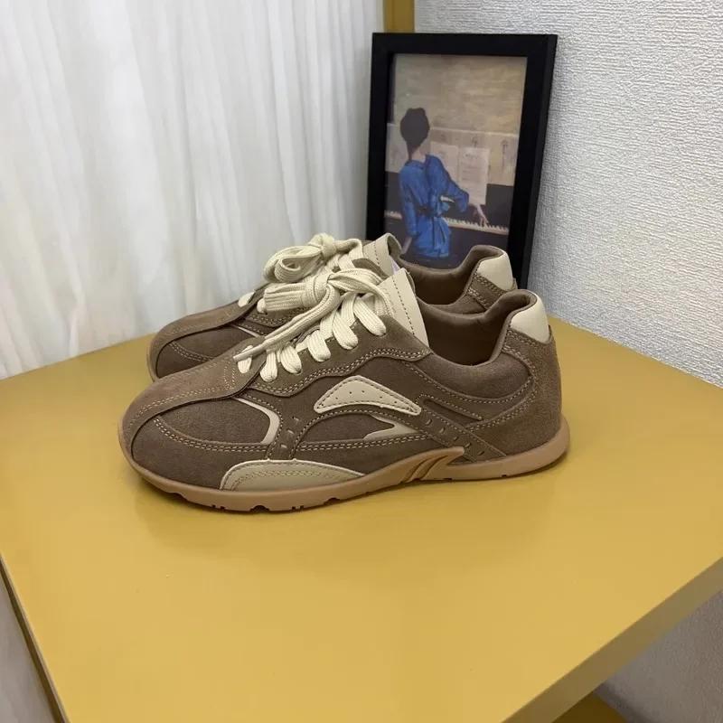 2024 Hot Sale Ladies Shoes Women's Vulcanize Shoes Mixed Colors Women Sneakers -tied Low Heel Outdoor Women's Casual Shoes