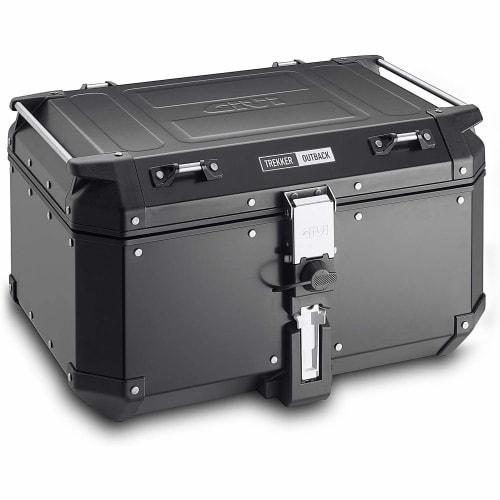 GIVI Motorcycle Rear Box Monokey 58L Aluminum TREKKER OUTBACK Series OBKN58B Black 98487