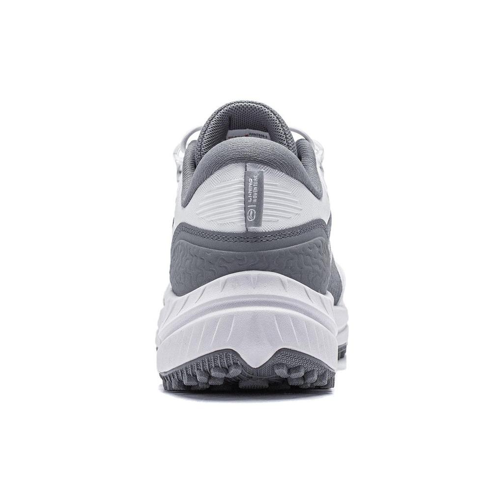 Li Ning Yijie Lite V2 Non-Slip Low-Top Running Shoes Women Sneaker White Gray ARNT010-3