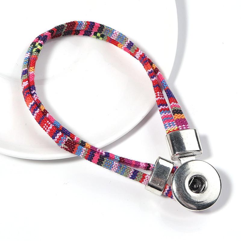 Louleur Twisted Cords Rope Colorful Handmade Fabric Ethnic Rope Cotton Cord Embroider Cords for Jewelry Making DIY Bracelet