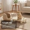 Low-Maintenance Mat Practical Cat Litter Rug Ventilated for Home