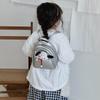 Korean Childrens Backpack With Minimalist Style And Lightweight Pu Material For Preschool Kids