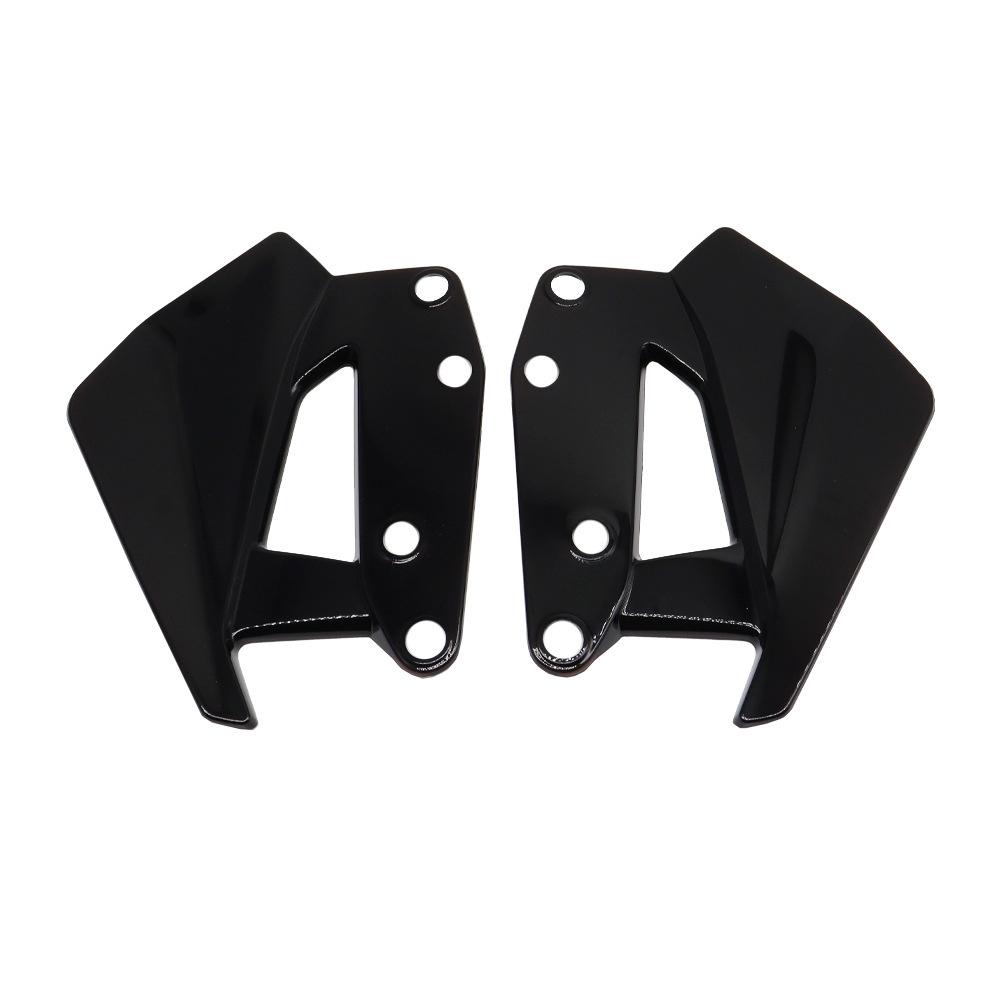 1 Pair Side Wind Deflector Spoiler Screen Windscreen Black For BMW R1300GS 2024