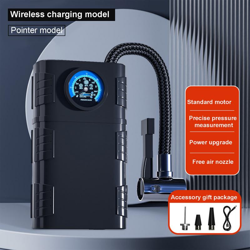 Air Pump For Car Tires Air Compressor Tire Inflator For Cars Car Air Compressor Handheld Car Tire Pump Cordless Basketball