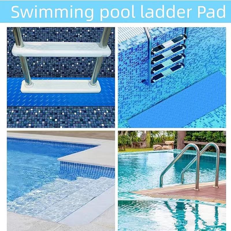 60x23cm Scară Piscină Covoraș Anti Alunecare Linii Rezistent la Uzură Crește Forța de Frecare Decorare Treaptă Previne Căderile Tăiere Liberă