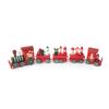 Lovely Christmas Decoration for Home Little Train Wooden Train Decor Christmas Ornaments New Year Supplies