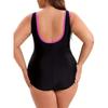 European and American Swimsuits Women's High-end Tight-fitting One-piece Swimsuits Bikini Plus-size Swimsuits