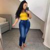 Women's Fashion Slim Stretch Denim Pants – European & American Style