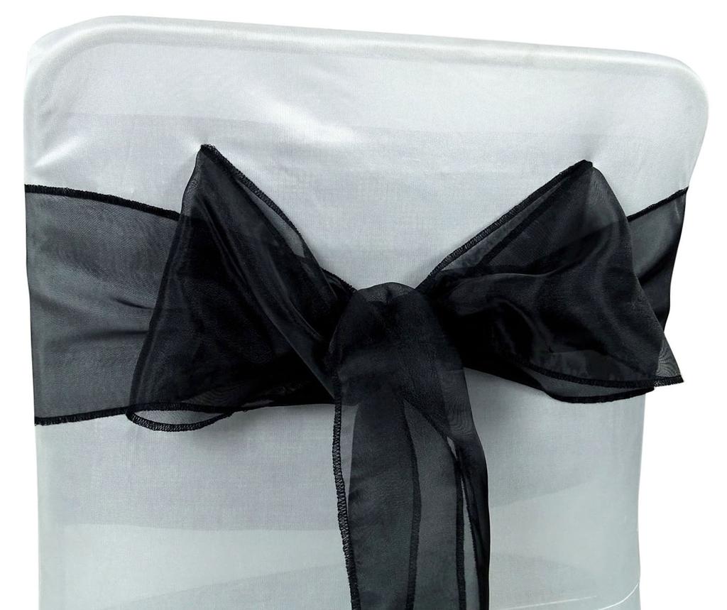 Darling Souvenir Pack Of 25 Organza Chair Sashes Bow Sash For Wedding & Events Supplies Party Decoration Chair Cover Sash - Colors