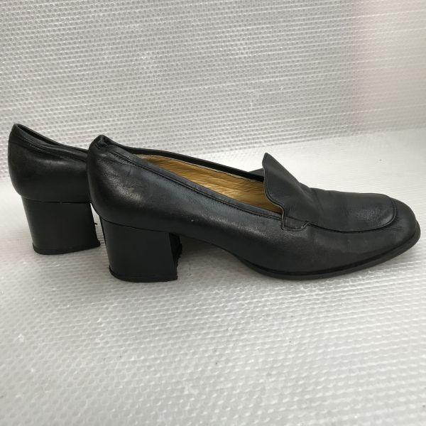 Regal Scarpe col tacco mocassino da furgone in pelle 24 scarpe eleganti nere made in Japan(USATO)