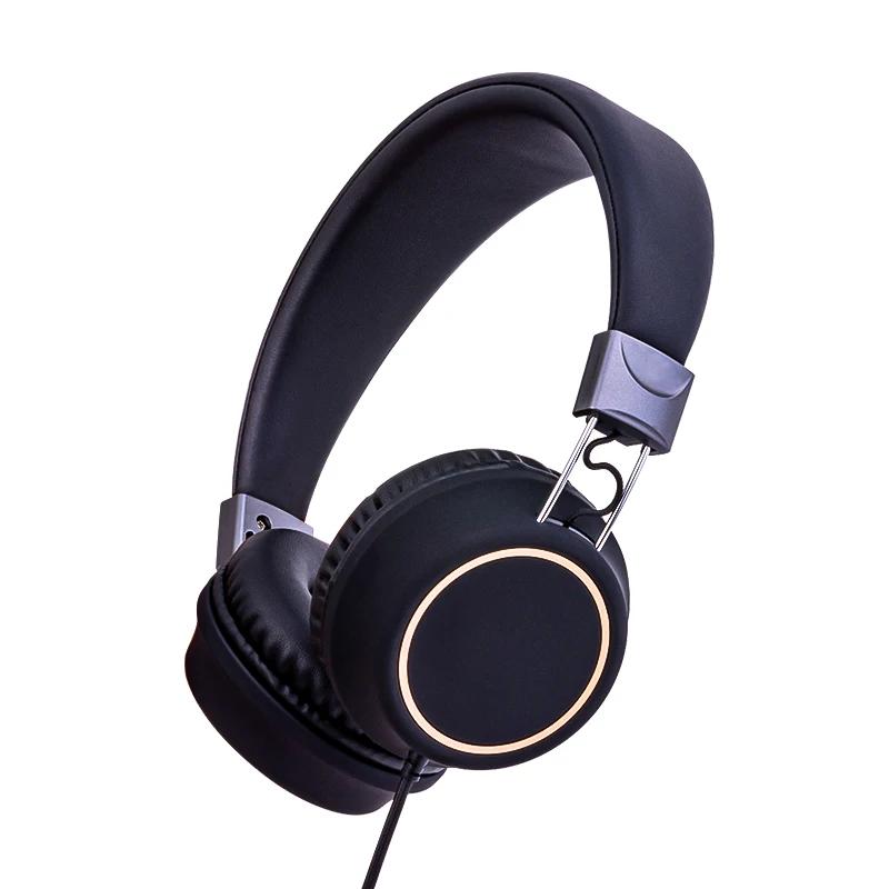 Hot Selling s On-ear Headphones 3.5 mm Wired Earphone Oem & Odm Headphone with Microphone Headset Manufacturer