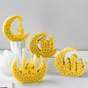 Moon Shape Epoxy Resin Mold Eid Series Reusable Silicone Molds for Crafting Jewelry Ornaments and Decoration Projects