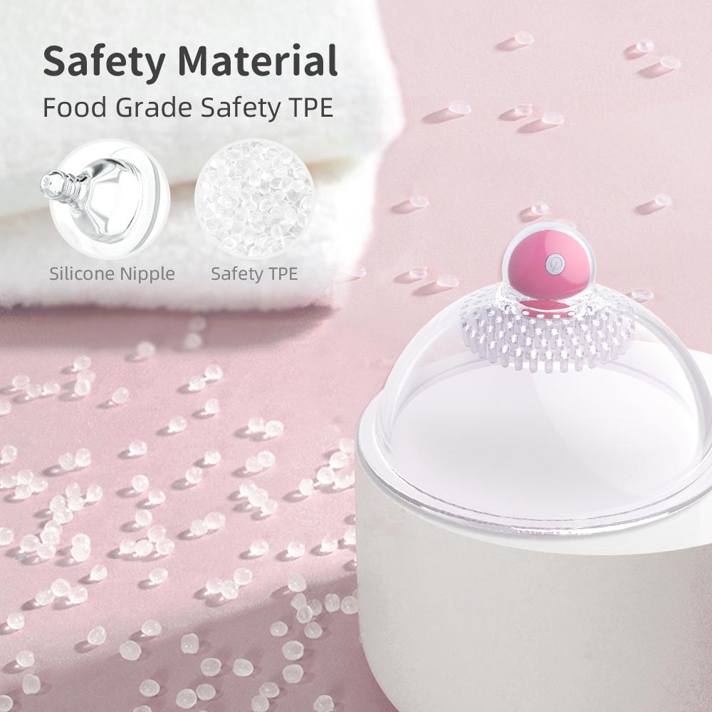 Sucking Nipple Vibrator Breast Vibrating Chest Massage Vibration masturbation tools f Sex Toy for Adult Supplies Sucker Vibrator