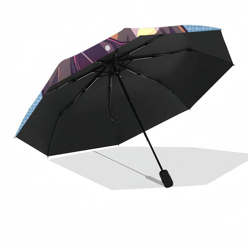 1pc Chibi Dachshund with Sunglasses and Bubble Gum Umbrella with Plastic Handle, Suitable for All Seasons Outdoor PT409