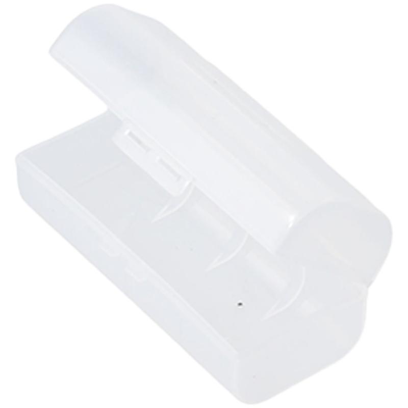 Прозрачный чехол для хранения батарей для 1 шт2 шт Контейнер для батарей 26650 защитит ваши батареи предотвратит короткое замыкание и пыль 499₽