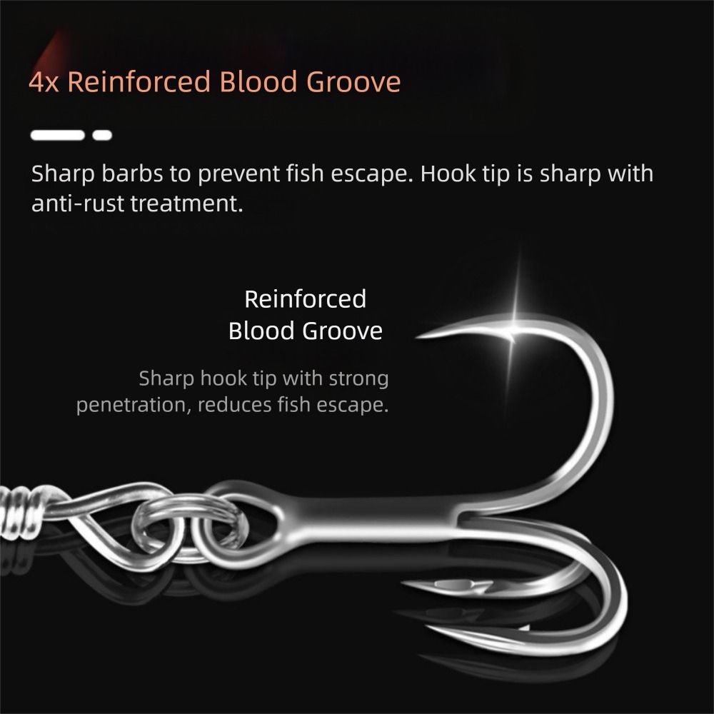 Treble Hook Floating Tractors Propellers 360° Rotate Fake Baits Professional Lure Bait  Blackfish