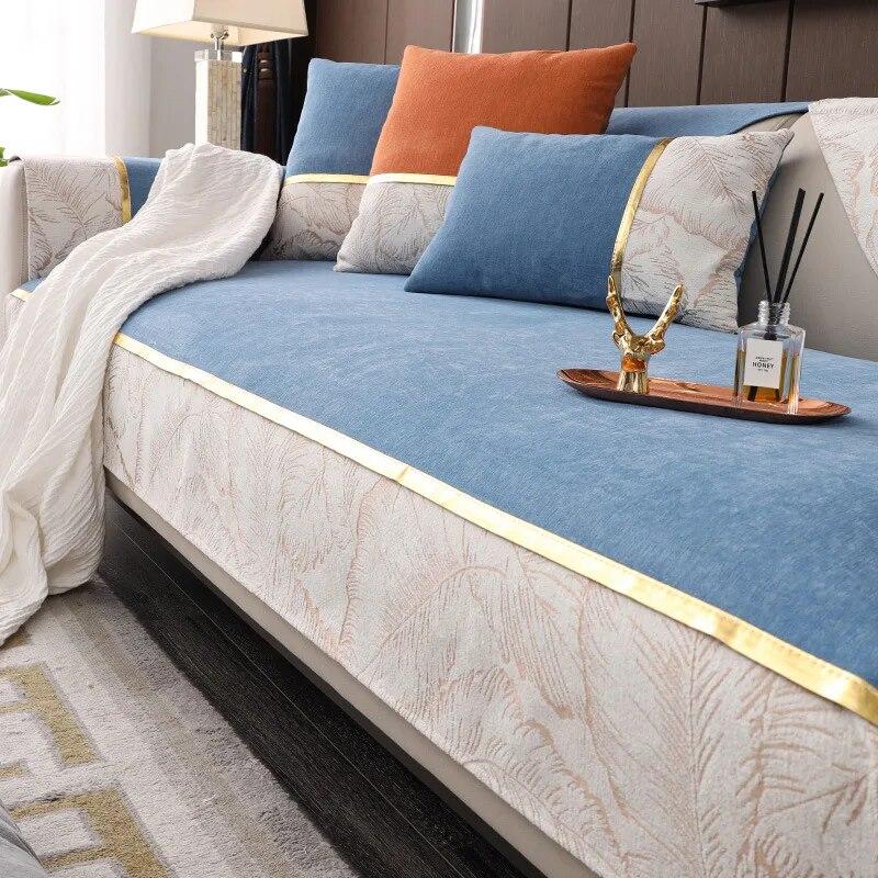 

Новый чехол для дивана из синели для гостиной, современный диван, подушка, коврик, защитные чехлы для дивана, мягкий утолщенный стул, диван, полотенце, домашний декор 70x70cm 1pcs