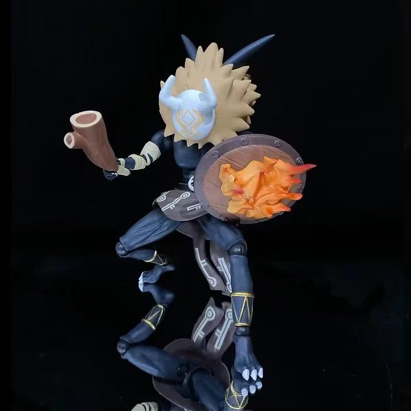 Original Genshin Impact Figma Chubby Soldier Action Figure 18.5cm Height Joint Movable