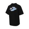 Converse T Shirts Men's Black Crew Neck Moderate MCJ642-023