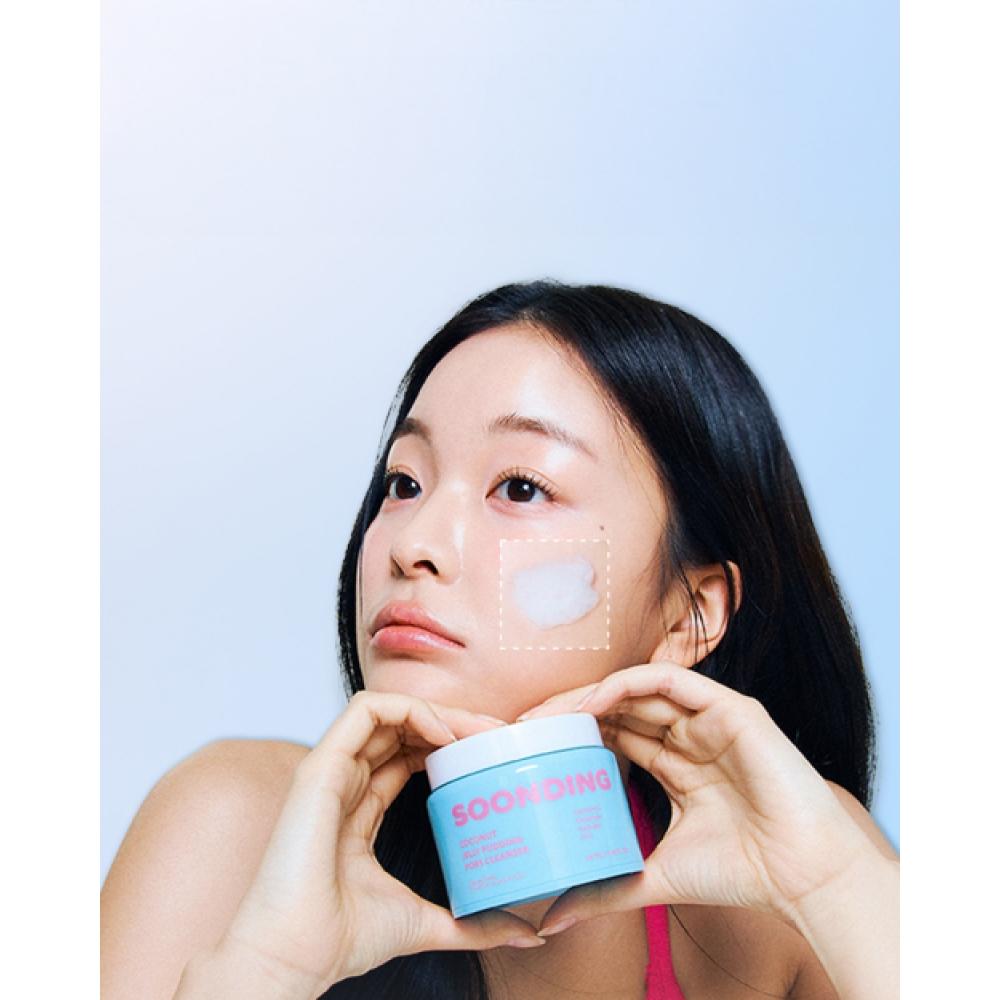 Soonding Sunding Kokosový želé pudink Čistič pórů 100 ml Dvojité složení