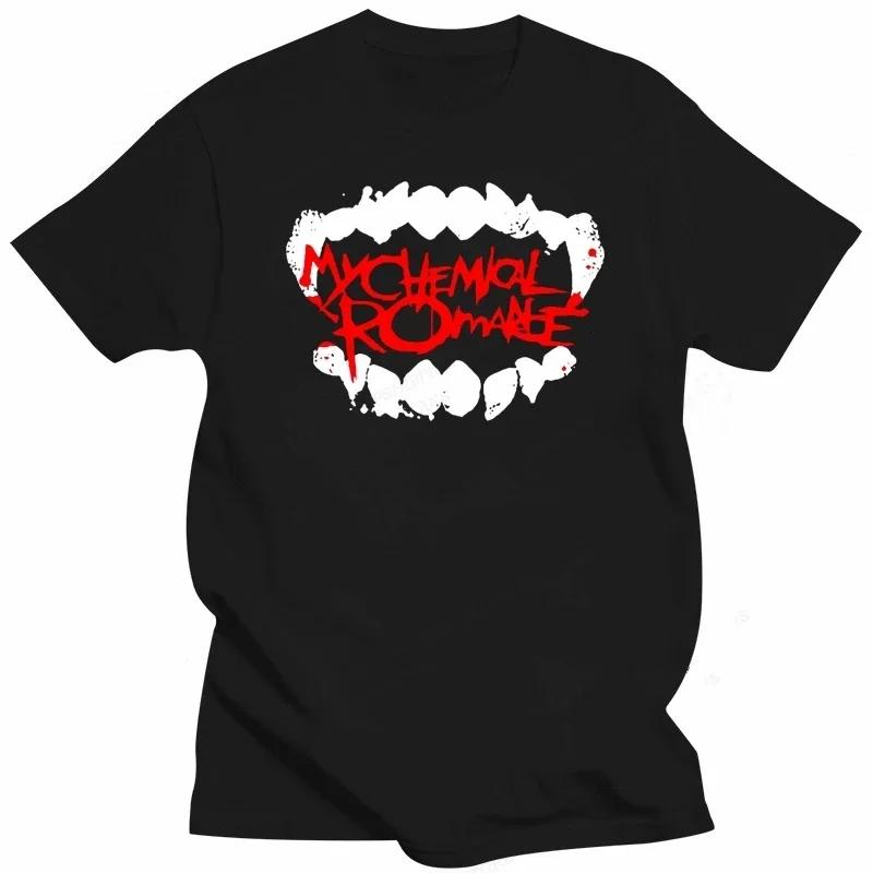 My Chemical Romance T-Shirt Herren Mode T-Shirts Baumwoll-T-Shirt Kinder Hip Hop Oberteile Tees Damen T-Shirt Sommer Vintage Anime Oberteile Junge