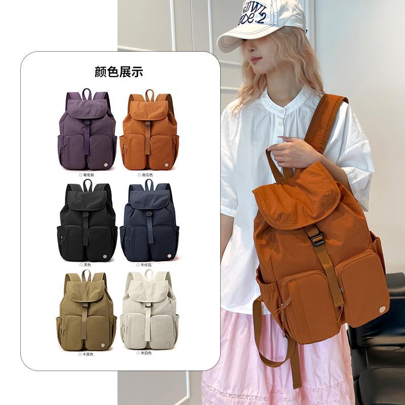 Schoolbag Korean lightweight backpack for women's simple commuting new outdoor travel mountaineering schoolbag niche computer backpack for girls