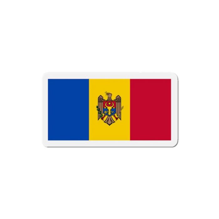 Aimant Drapeau Moldavie - Multicolore - 9 Cm - 50 Pièces - Résine Synthétique - Mixte