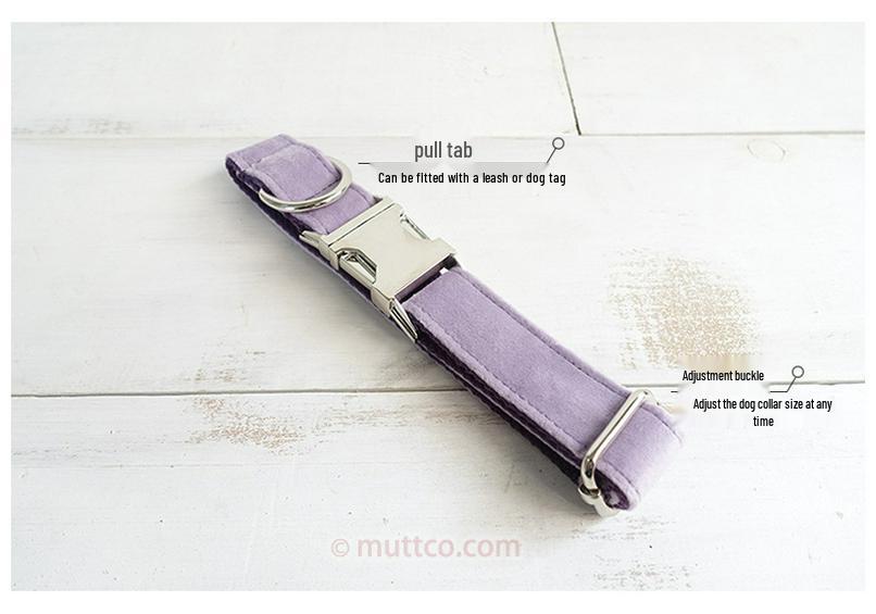 MUTTCO Laser Engravable Adjustable Dog Collar UDC-082