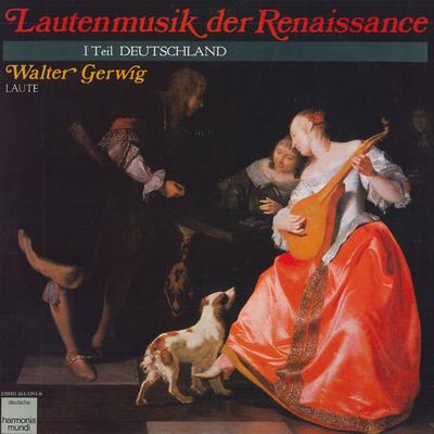 Disque Vinyle WALTER GERWIG Charme de la Musique de Luth Renaissance Vol ULS3293H DEUTSCHE HARMO 1974 Japon Obi Classique Occasion