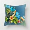 Car Living Room Sofa Cushion Cover Luxury Home Decoration Pillow Cover Colorful Flowers Sunflower Rose Print Pattern