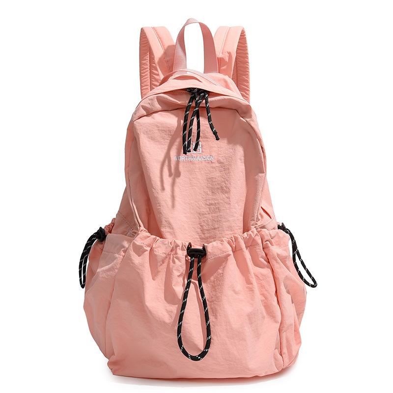 Zaino Stile Coreano con Coulisse Zaino Design di Nicchia Borsa Zaino Casual Tra gli Studenti Universitari Zaini Scolastici Versatili per Uomini e Donne