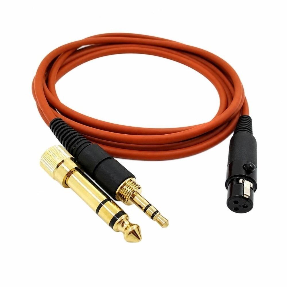 MINI 3Pin XLR to 3.5mm/6.35mm Stereo Sound Cable for Q701 K712 K702 K240 K240 MK II K141 K171 Home