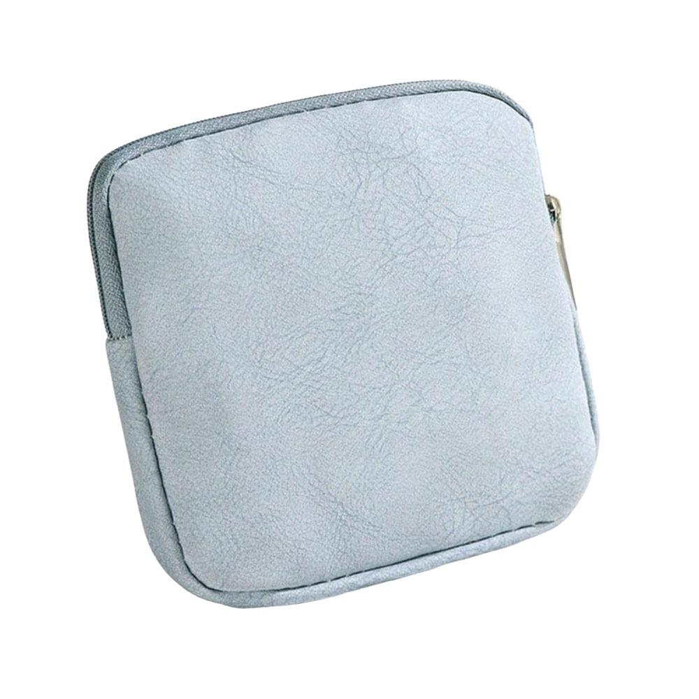 Portable Sanitary Pads Bag Large Capacity Earphones Data Cable Storage Coin Purse Multi Function Waterproof Makeup Bags