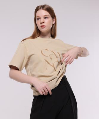 Kankeu Logo Play T-Shirt - Beige