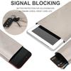 Conductive Nickel Copper Faraday Fabric Polyester Material Silver WiFi/RF Anti-Radiation Cloth RFID Blocking Material