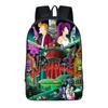 Futurama Primary And Secondary School School Bag Large Capacity Multi-Layer Multifunctional Backpack Outdoor Travel Backpack