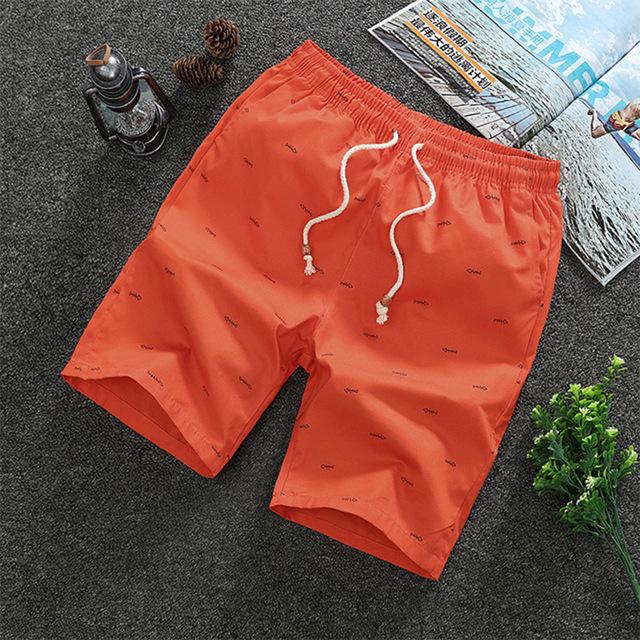 Men's Casual Summer Beach Shorts - Loose, Breathable, Plus Size Mid-Length Sport Shorts