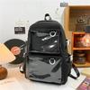 Rucsac Ita Kawaii Fereastră Transparentă Geantă Școlară Capacitate Mare Rucsac pentru Afișare Pini Anime Y2K JK Geantă de Călătorie pentru Fete