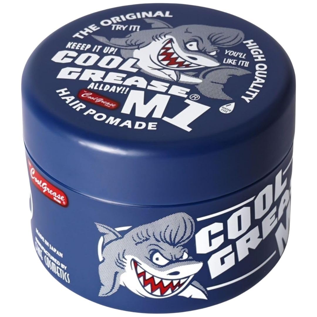

Cool Grease M1 210g Fine Cosmetics Pomade Men s Wax Grease Fragrance-Free Water-Soluble m1 Pomade Sticker Set