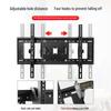 Retractable Rotating Universal TV Wall Mount for 32-75 Inch Screens