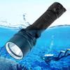 IP68 Waterproof Professional Diving Light Hand Rope LED Diving Flashlight Dive Torch  Camping
