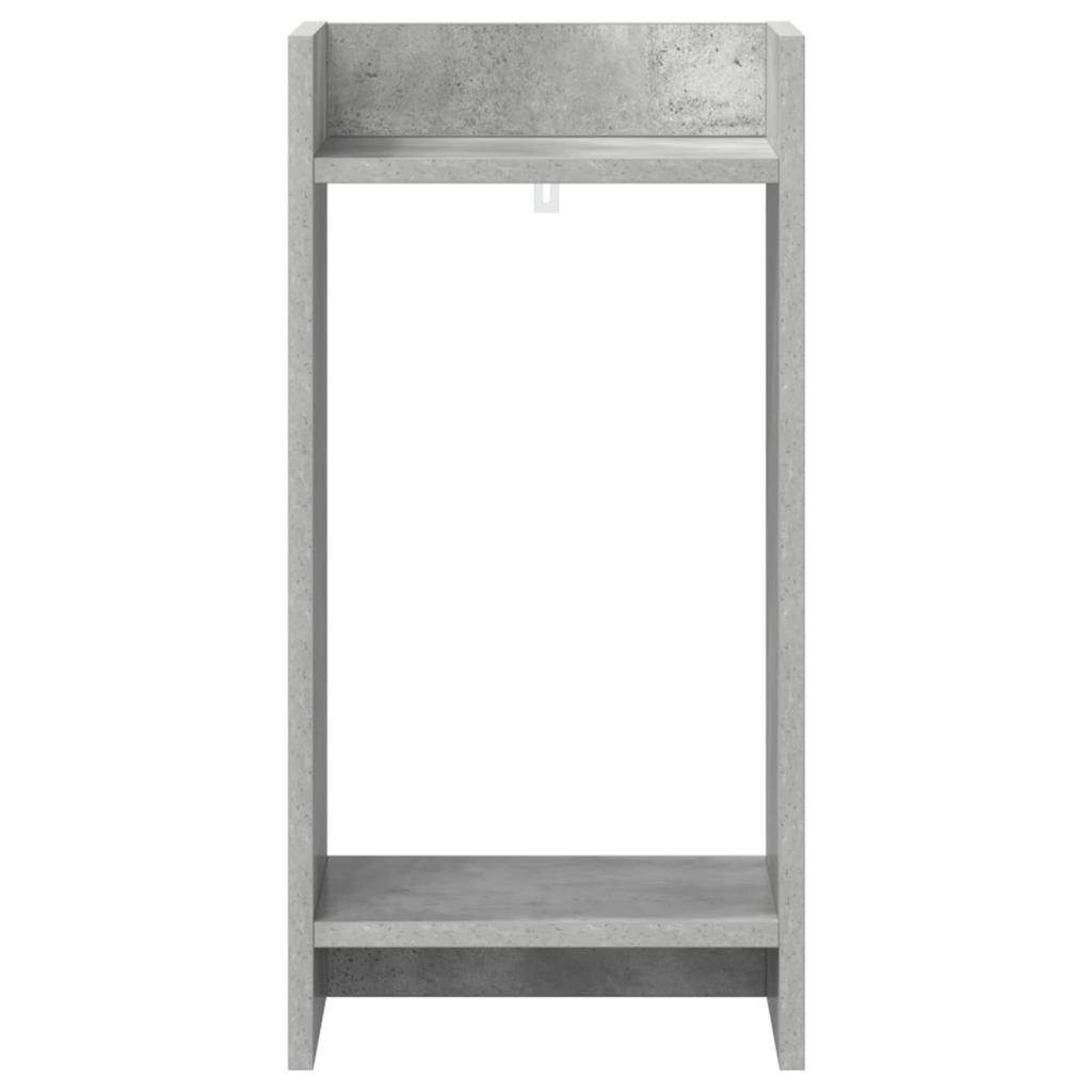 Plant Stand 2 pcs Concrete Grey 30 x 30 x 60 cm Engineered Wood