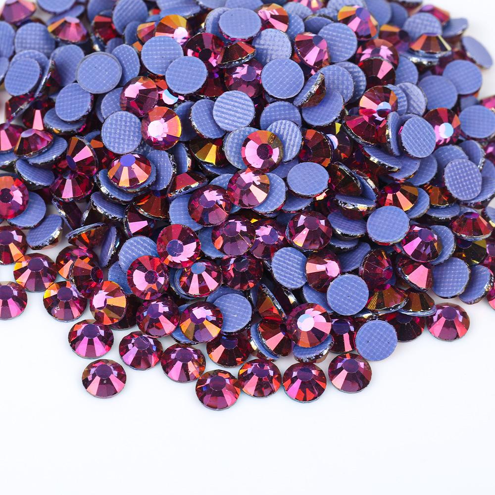 

Мягкий, Новое резиновое дно Красное золото Стекло с бриллиантами Стразы, Насадка для ногтей Сделай сам Чехол для мобильного телефона Ювелирные изделия Аксессуары для насадки для ногтей SS6 #1.9-2 1440 pcs