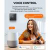 Smart Thermostat for Home 1.32in Screen WIFI Temperature Controller with 7 Ambient Lights for Water Heating