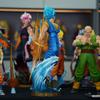 40cm/15.75inch Drogan Boll Z Vegetto Figure 3 Heads Replace Super Saiyan Action Figure Gk Statue Collection Model Toys Gifts